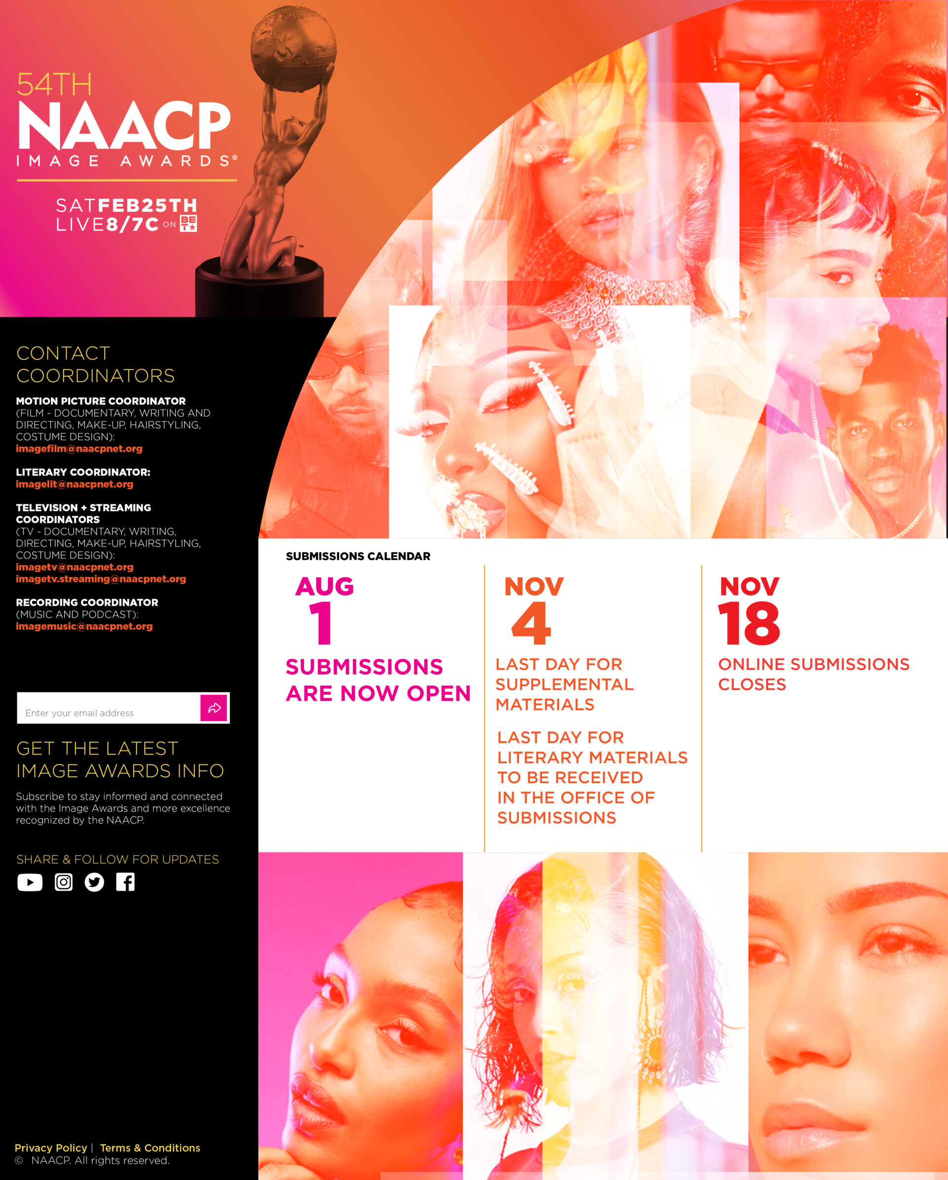 54th NAACP Image Awards 2023 (client: VIVO360)